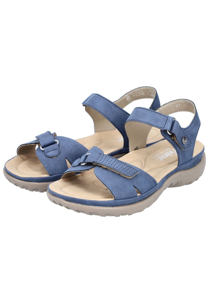 Rieker Sandalen Lederimitat Jeans