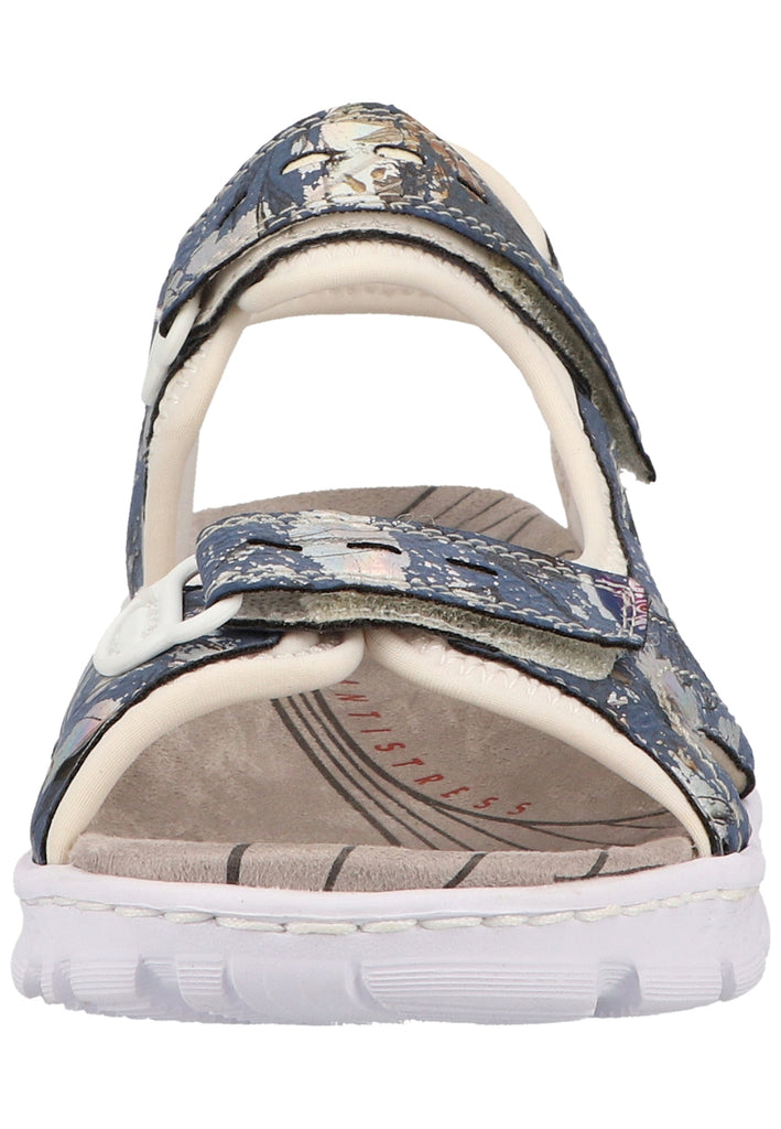 Rieker Sandalen Lederimitat Jeans