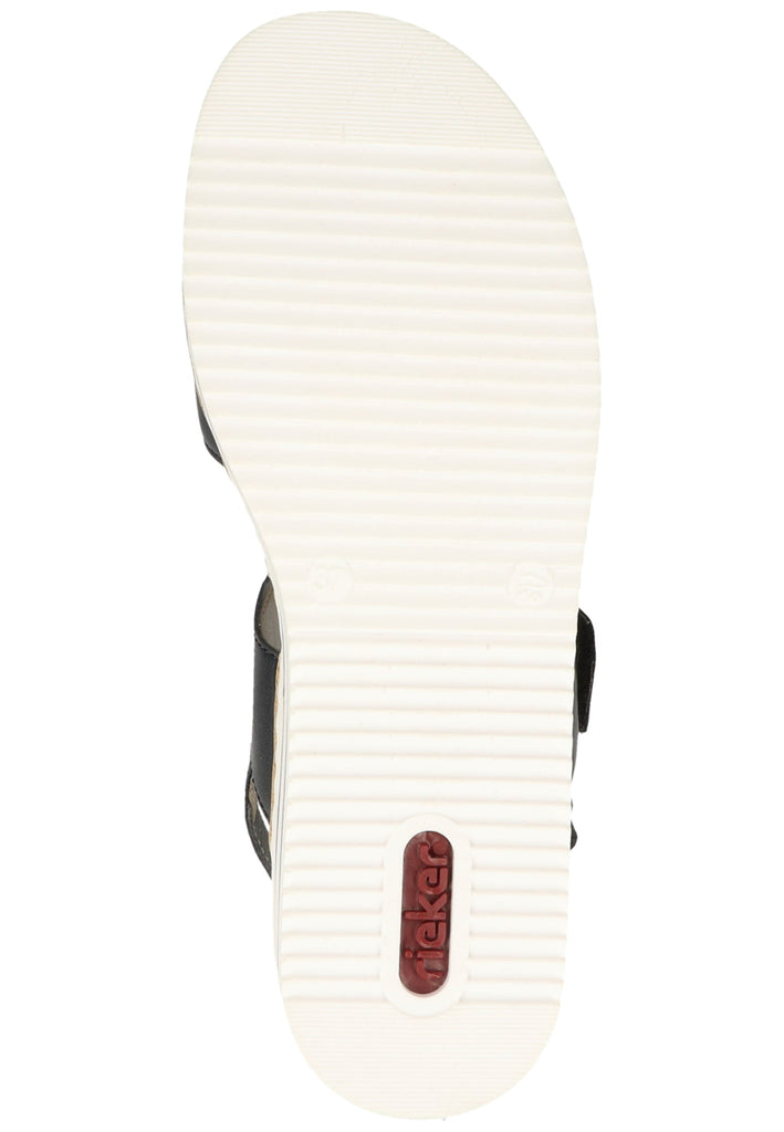 Rieker Sandalen Lederimitat Navy