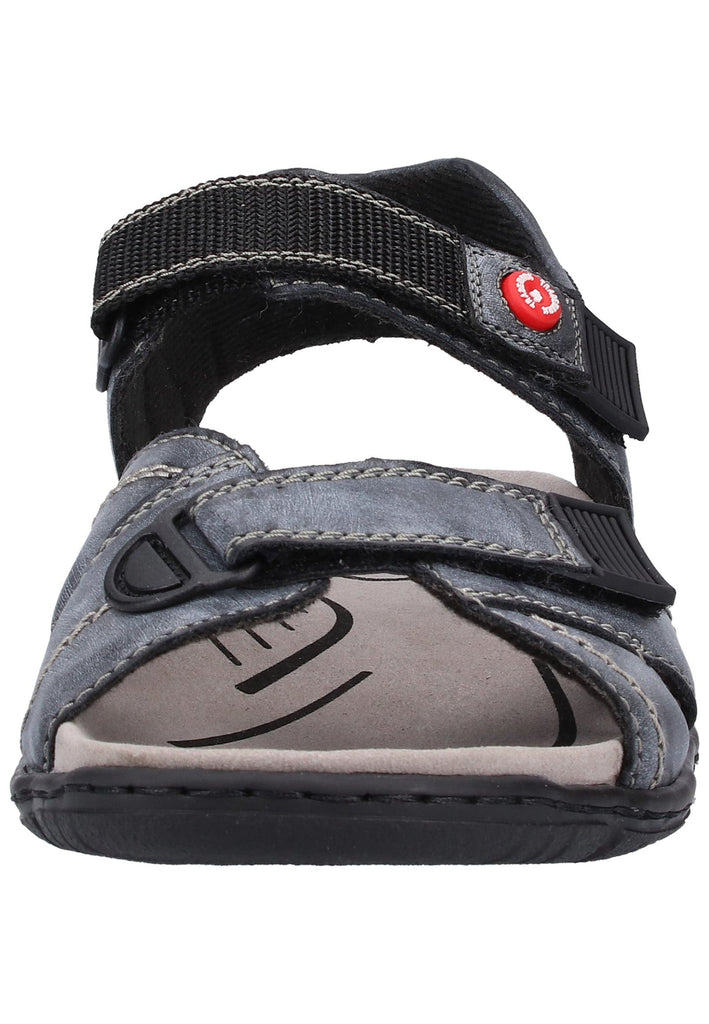 Rieker Sandalen Lederimitat Ozean