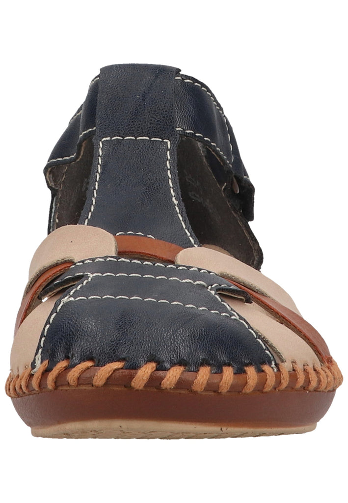 Rieker Sandalen Lederimitat Pazifik