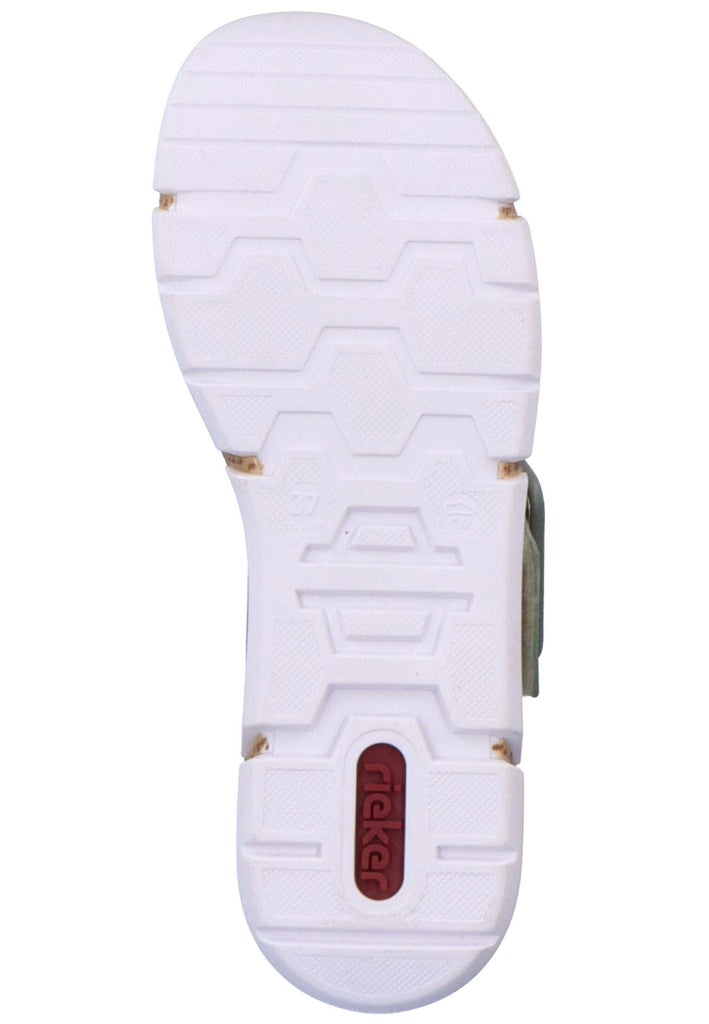 Rieker Sandalen Lederimitat Pistachio