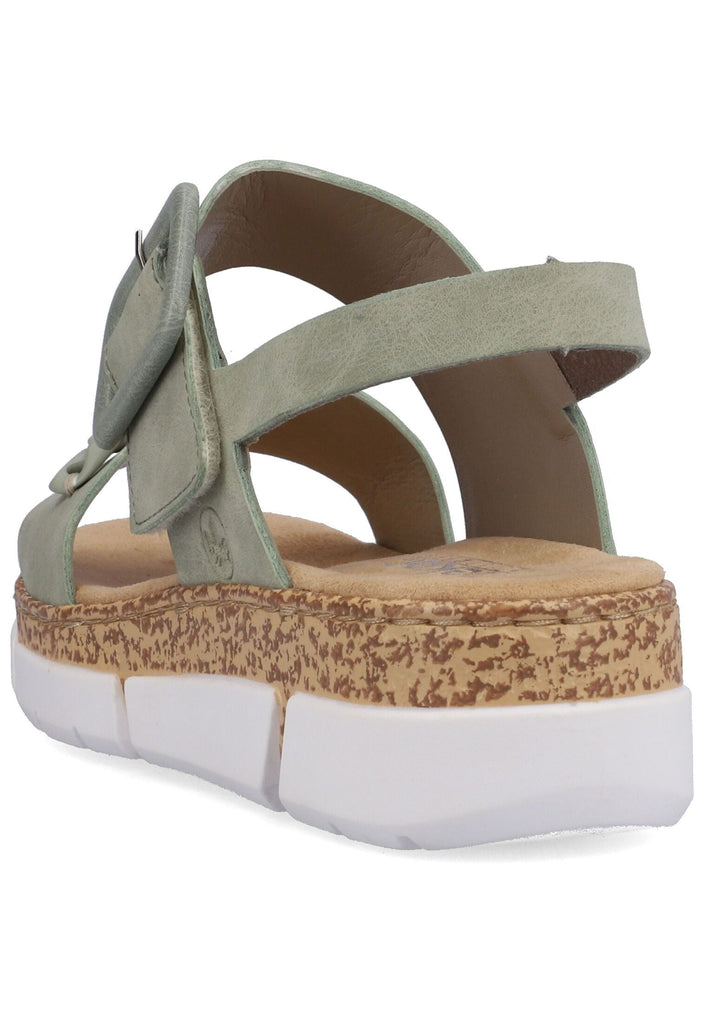 Rieker Sandalen Lederimitat Pistachio