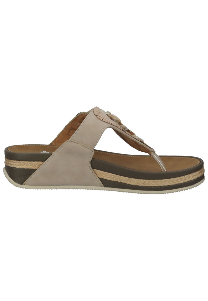 Rieker Sandalen Lederimitat Rose