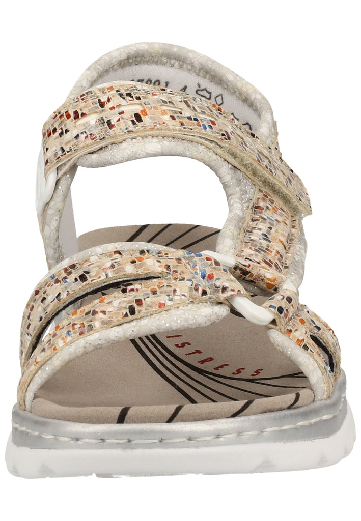 Rieker Sandalen Lederimitat/Textil Multi