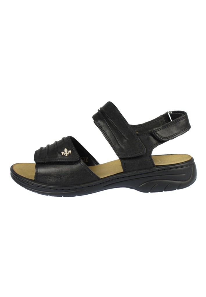 Sandalen Rieker Sandalen Leder Schwarz
