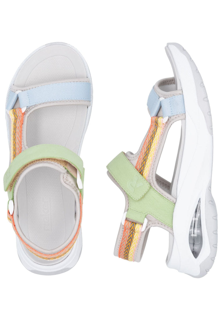 Rieker Sandalen Textil Multi