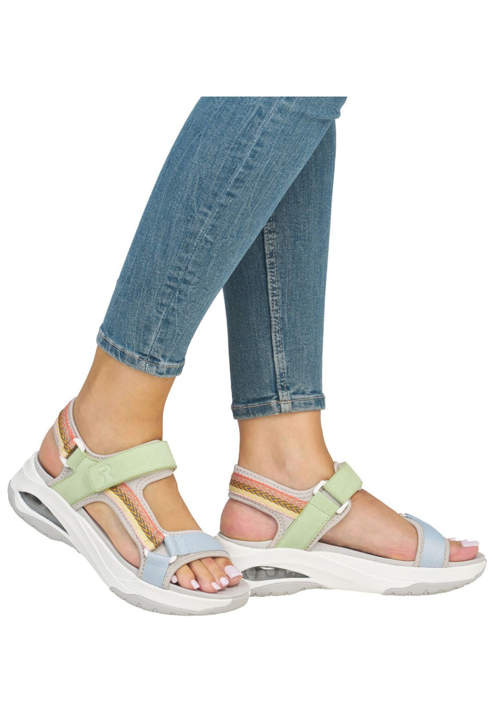 Rieker Sandalen Textil Multi