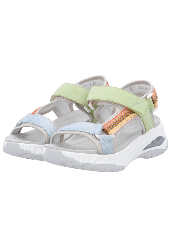 Rieker Sandalen Textil Multi