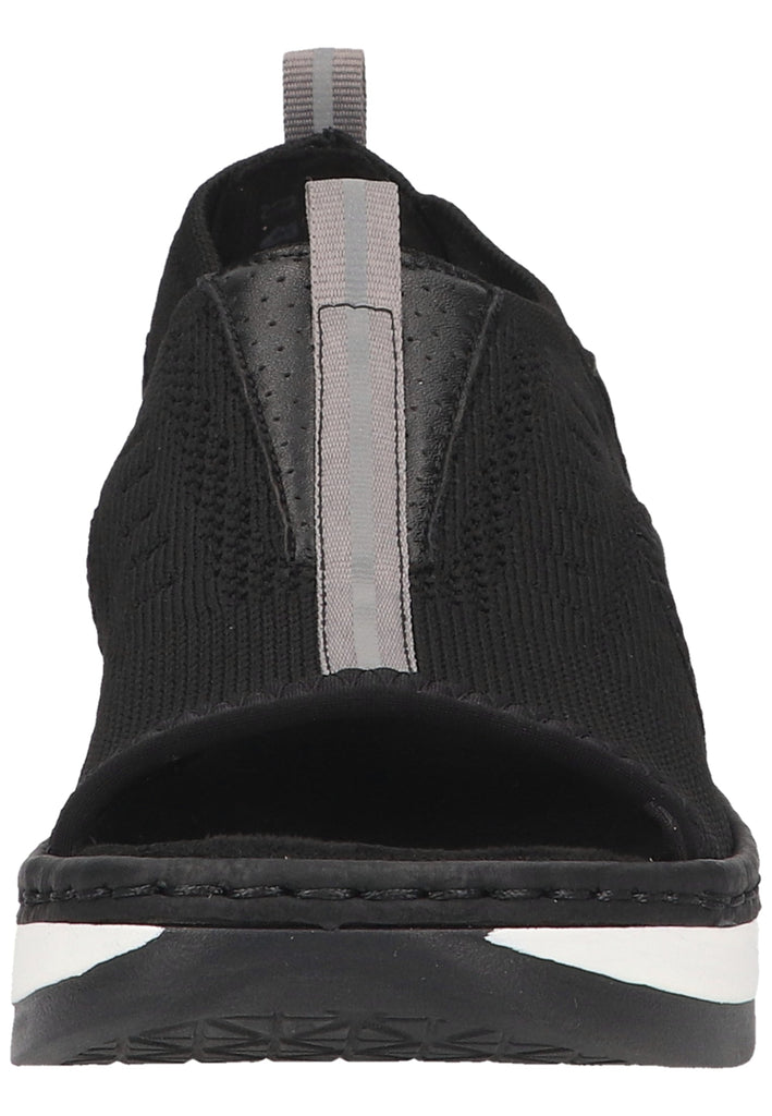 Rieker Sandalen Textil Schwarz