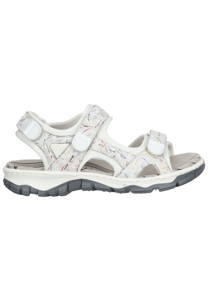 Rieker Sandalen Textil Weiß