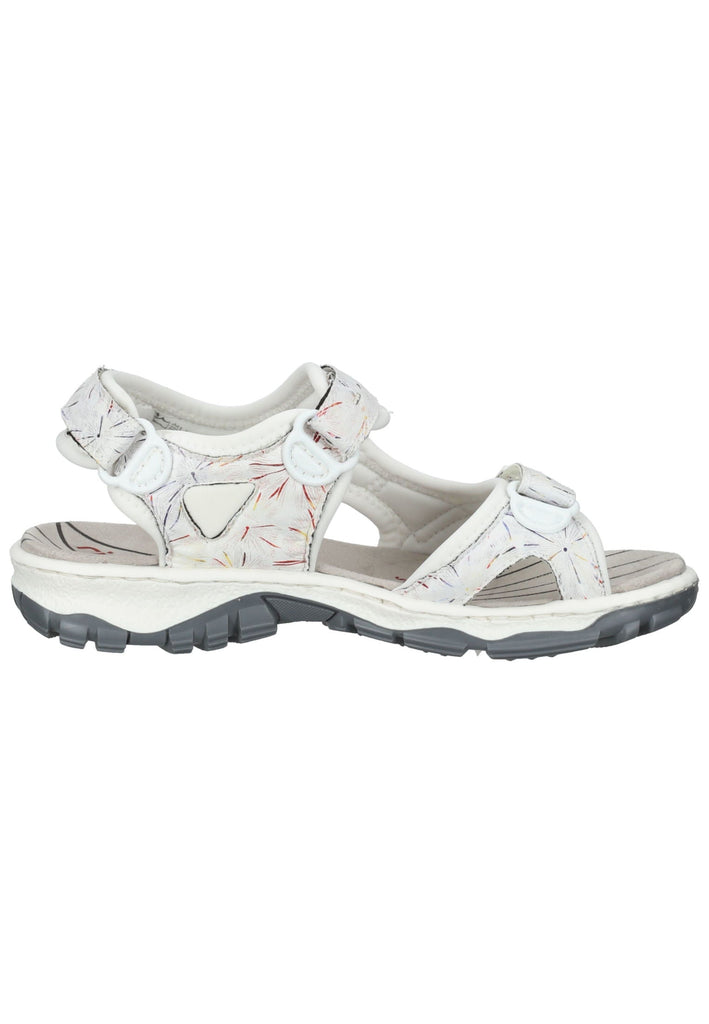Rieker Sandalen Textil Weiß