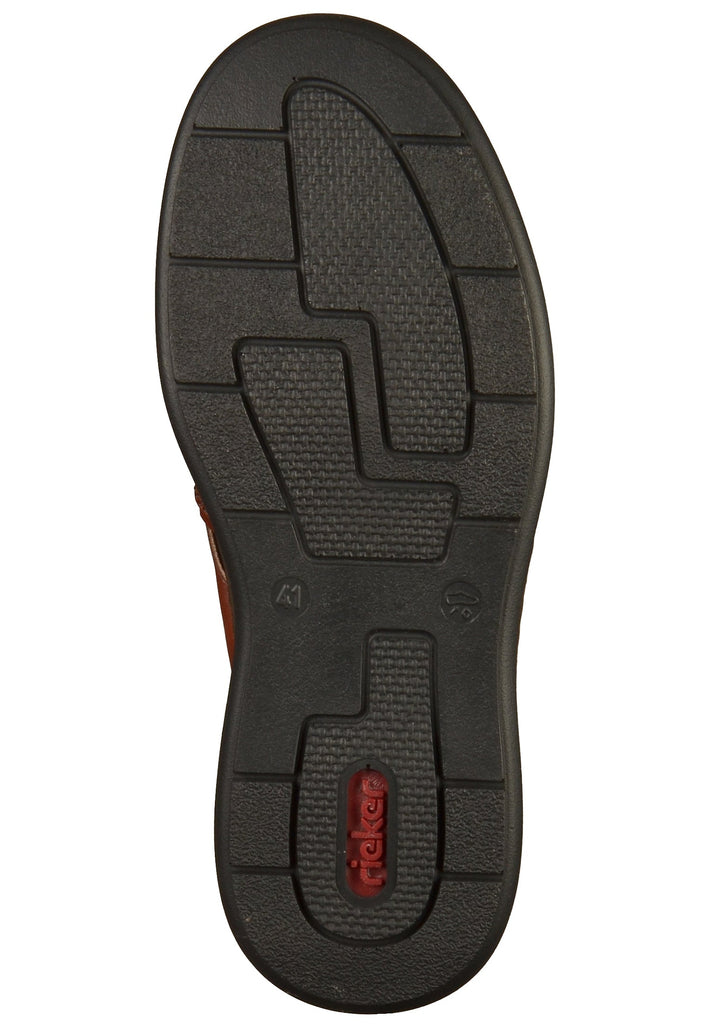 Rieker Slipper Glattleder Braun