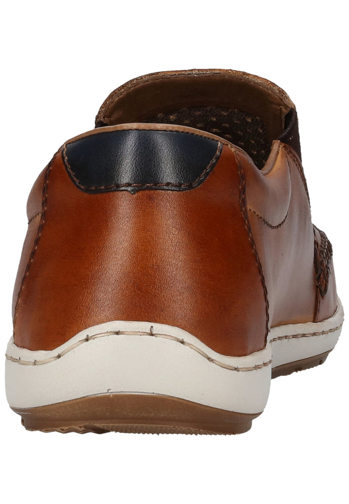 Rieker Slipper Leder Braun
