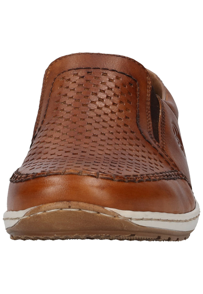 Rieker Slipper Leder Braun