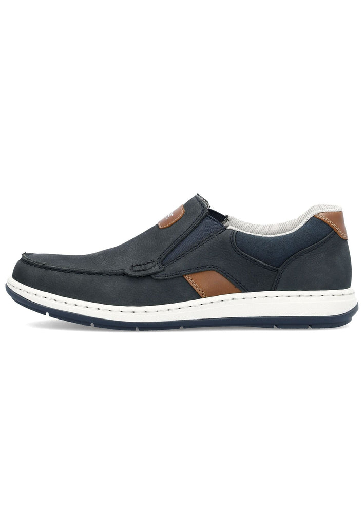 Rieker Slipper Leder Ozean