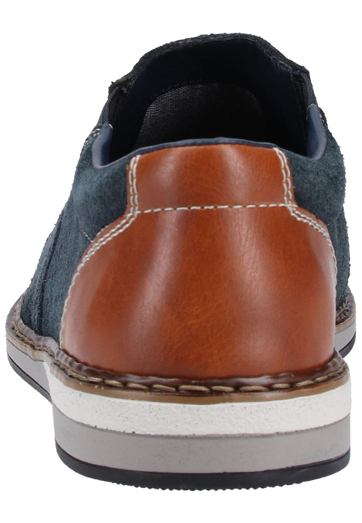 Rieker Slipper Leder Pazifik