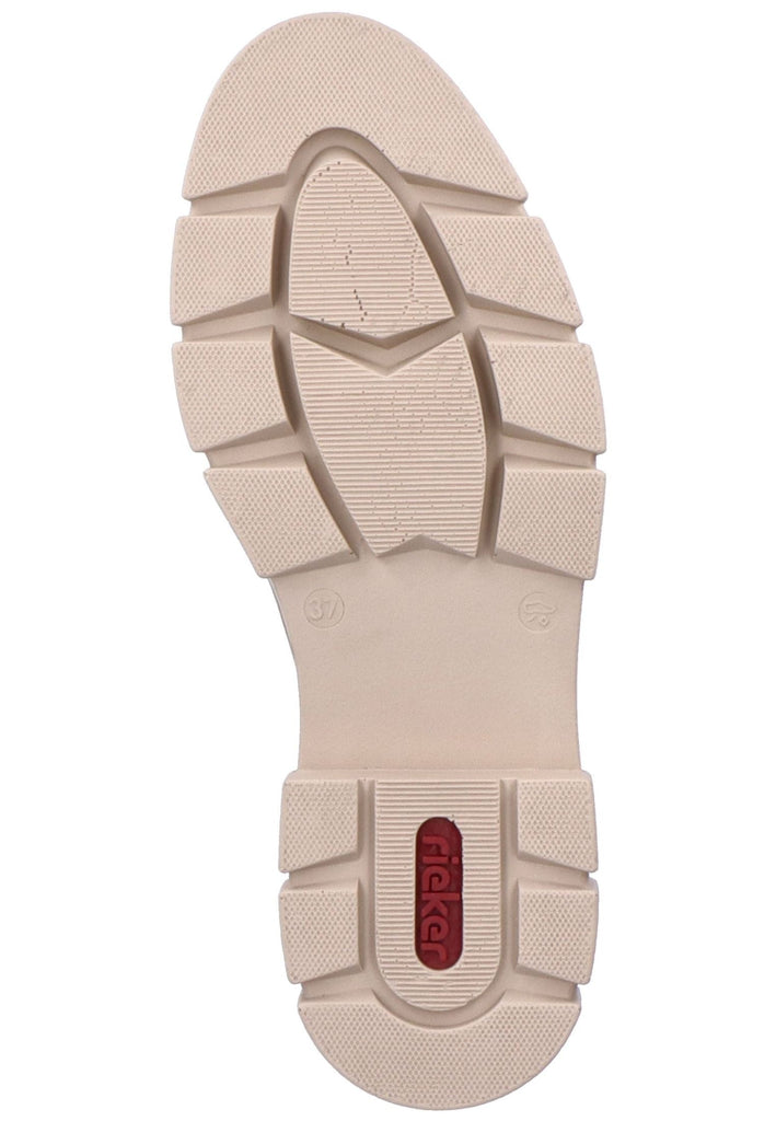 Rieker Slipper Lederimitat Beige