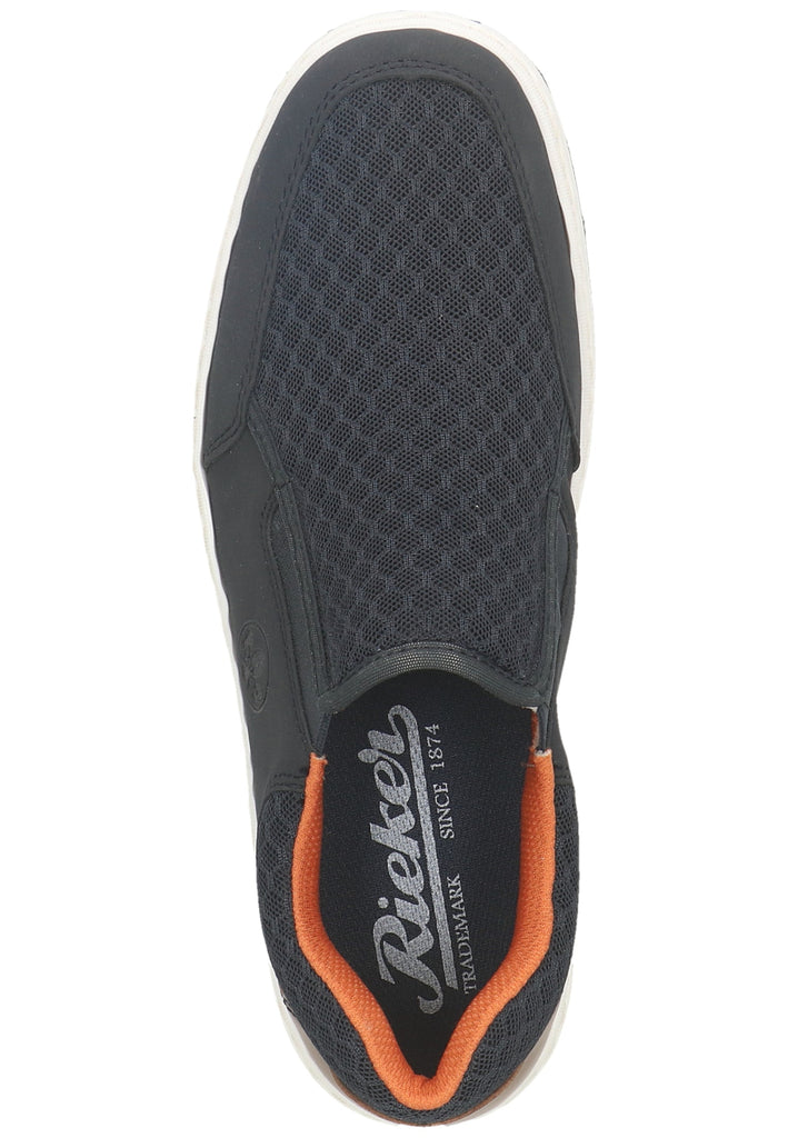 Rieker Slipper Lederimitat/Textil Pazifik