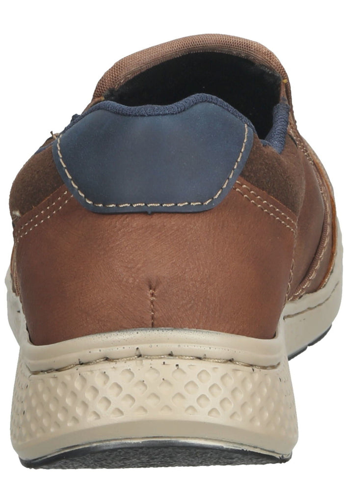 Rieker Slipper Synthetik Hellbraun