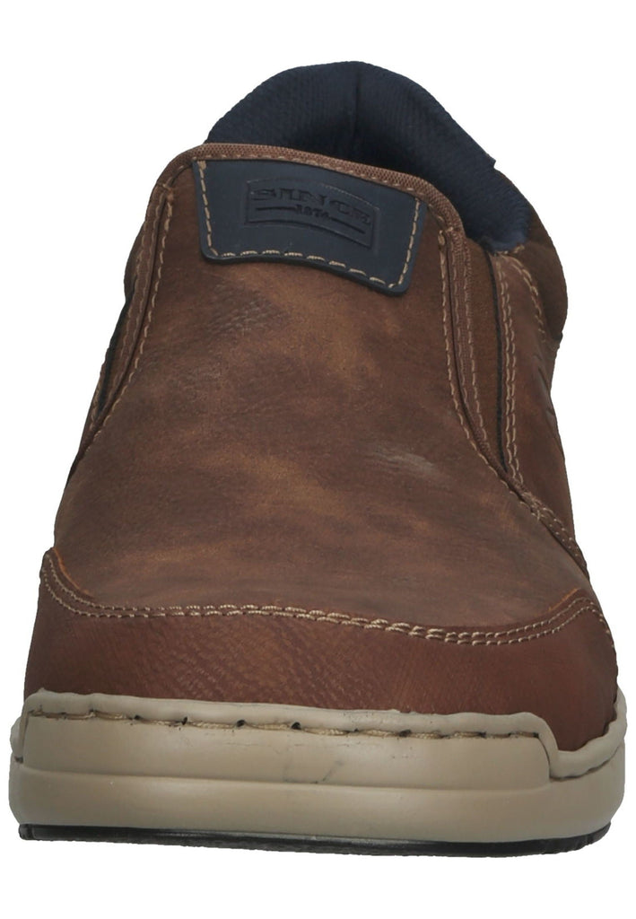 Rieker Slipper Synthetik Hellbraun