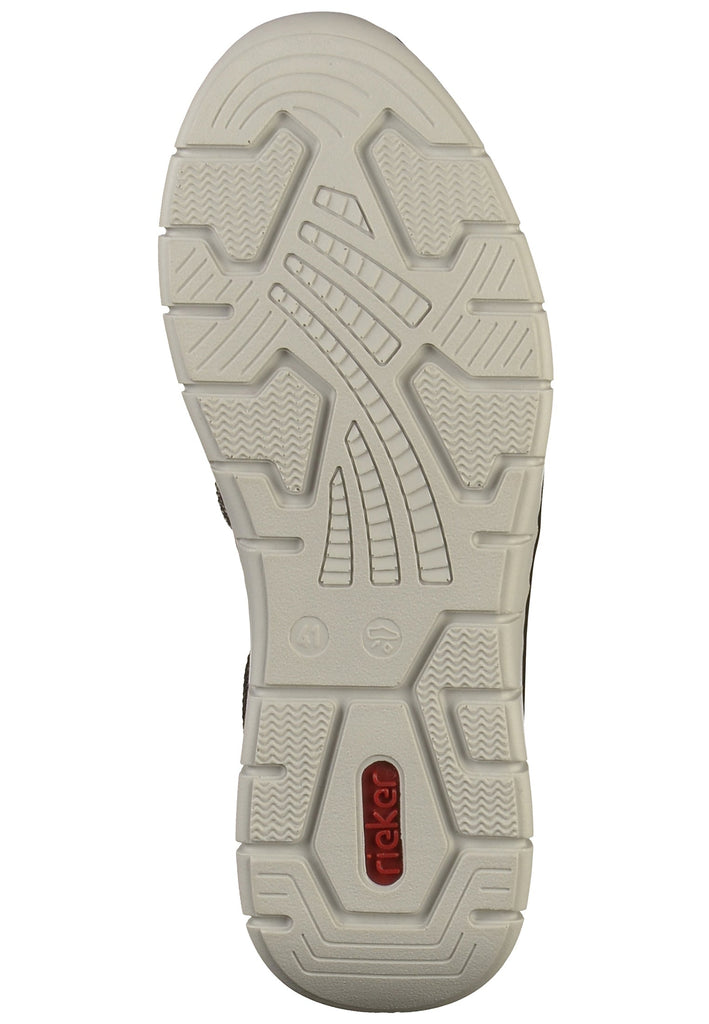 Rieker Slipper Textil Schwarz