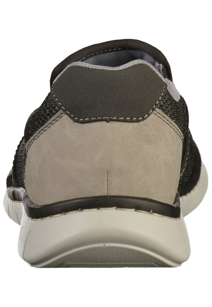 Rieker Slipper Textil Schwarz