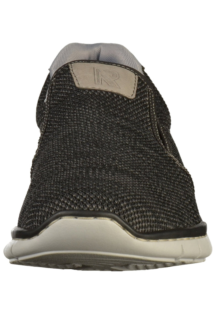 Rieker Slipper Textil Schwarz