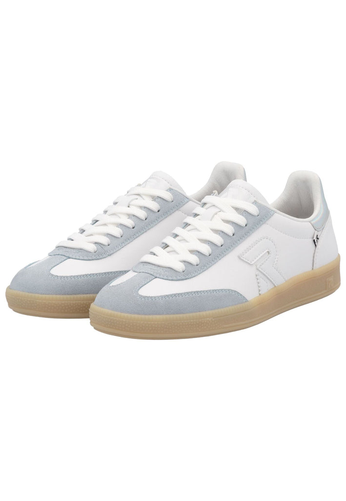 Rieker Sneaker Glattleder Blau/Weiß