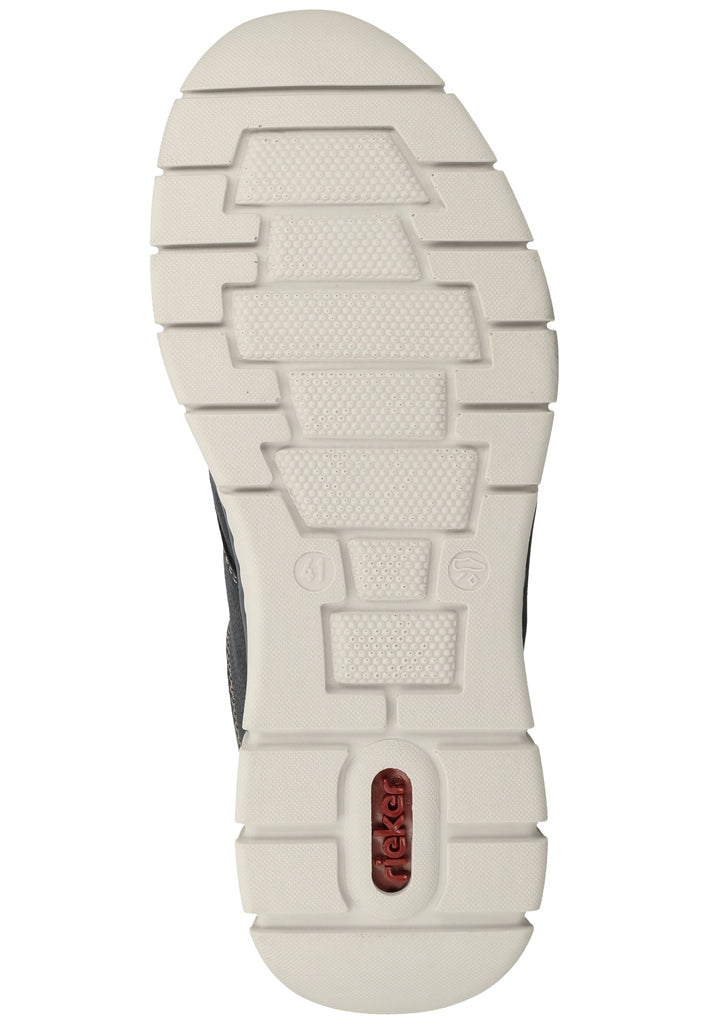 Rieker Sneaker Glattleder Pazifik
