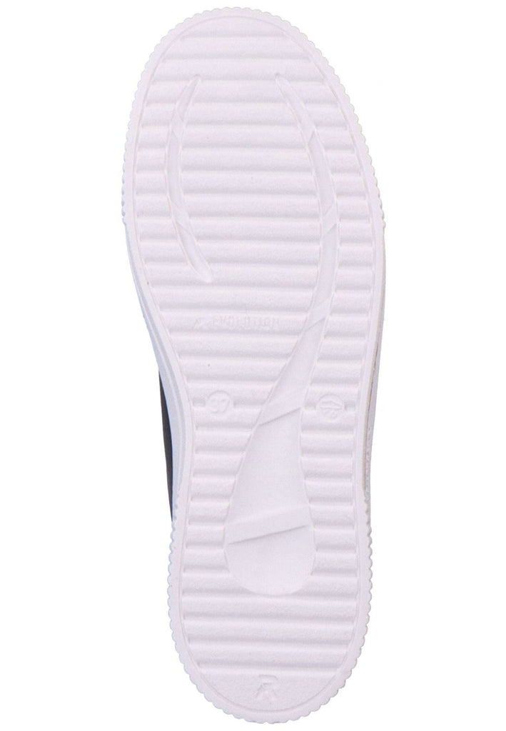 Rieker Sneaker Glattleder Schwarz