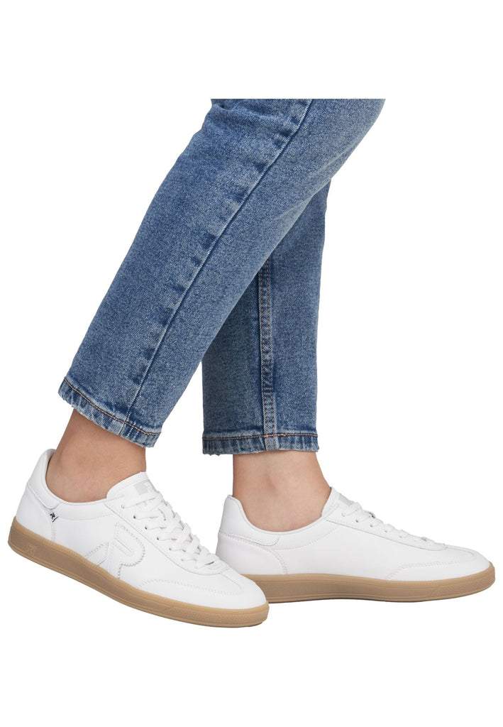 Rieker Sneaker Glattleder Weiß