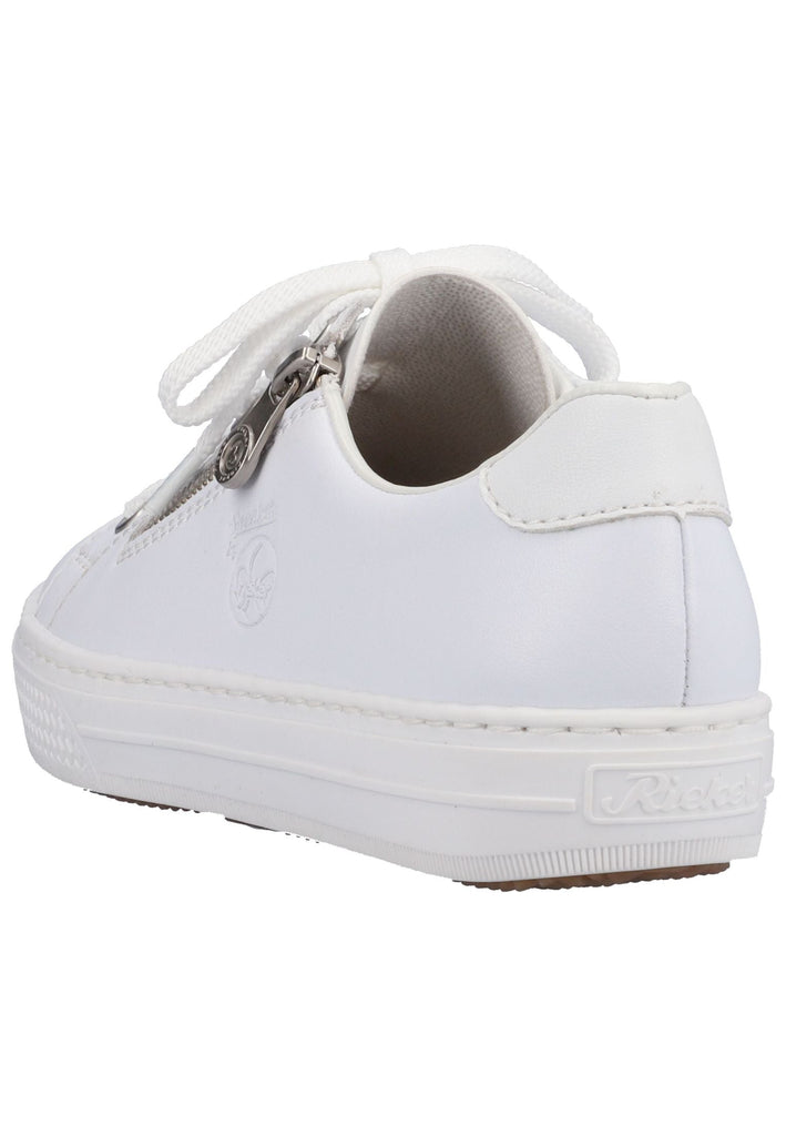 Rieker Sneaker Glattleder Weiß