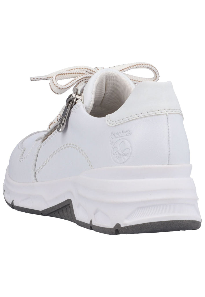Rieker Sneaker Glattleder Weiß