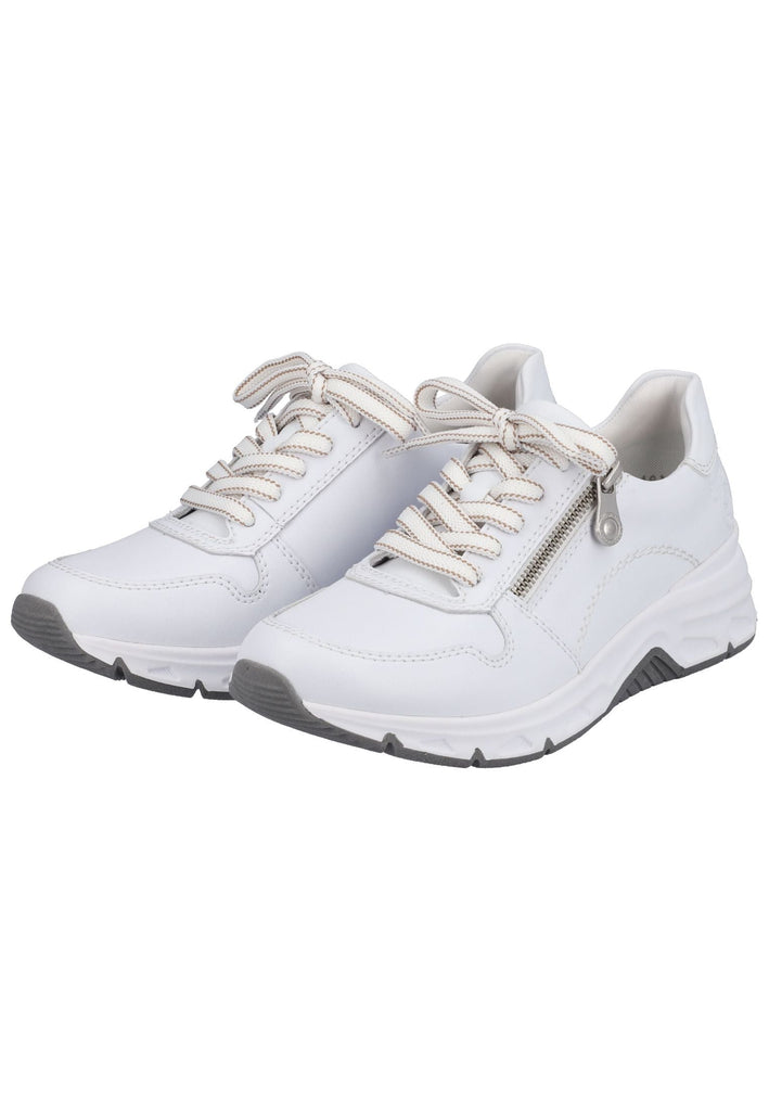 Rieker Sneaker Glattleder Weiß