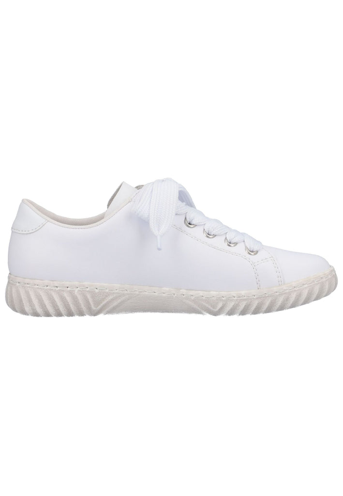 Rieker Sneaker Glattleder Weiß