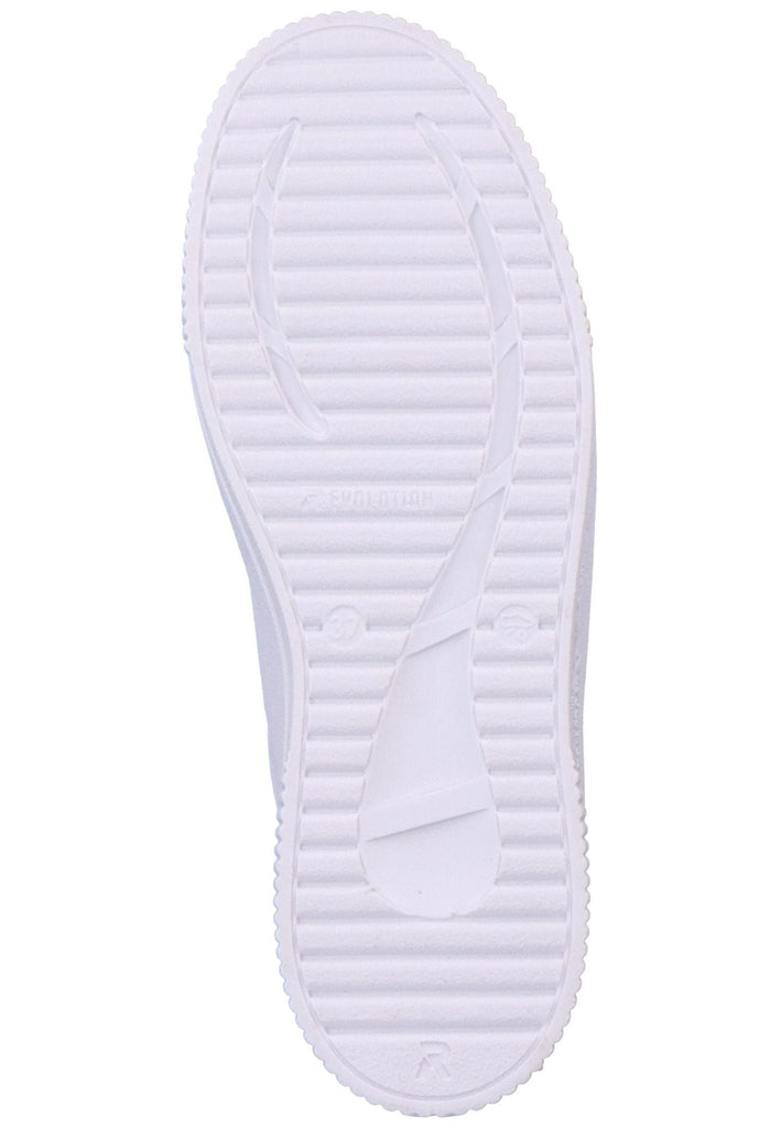 Rieker Sneaker Glattleder Weiß