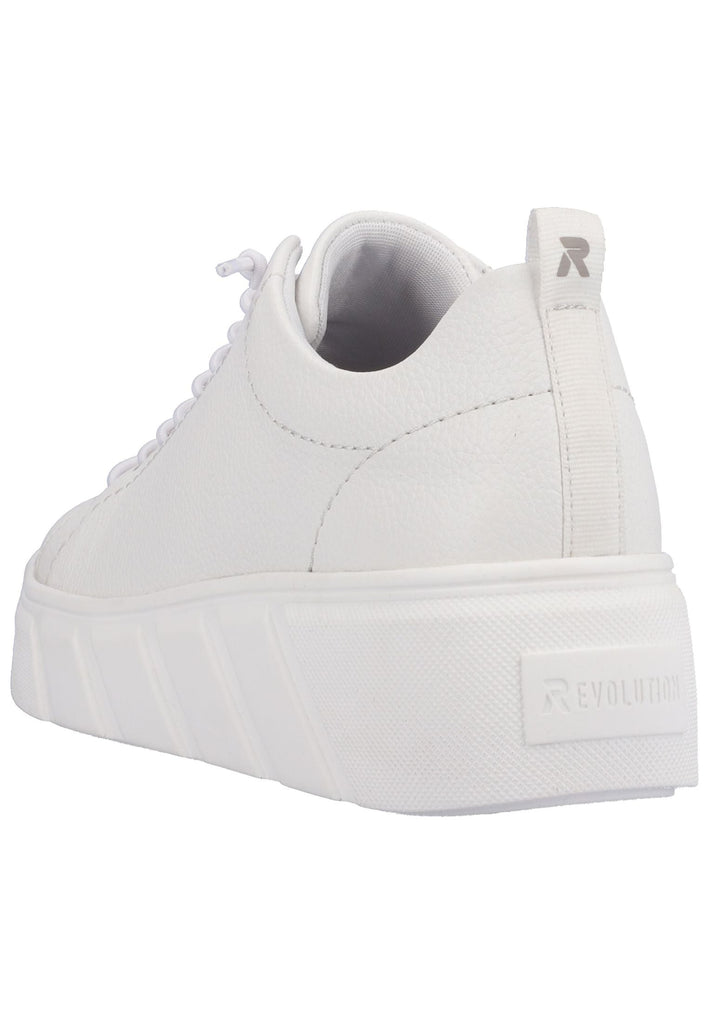 Rieker Sneaker Glattleder Weiß