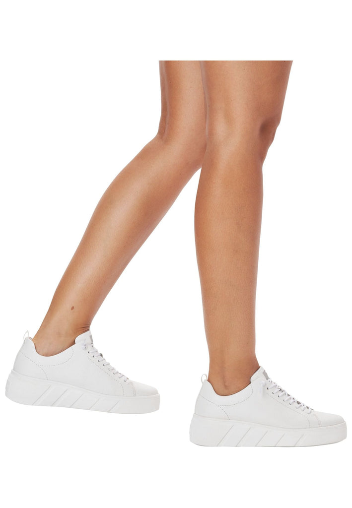 Rieker Sneaker Glattleder Weiß