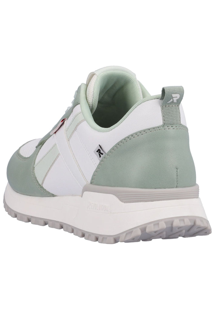 Rieker Sneaker Glattleder Weiß