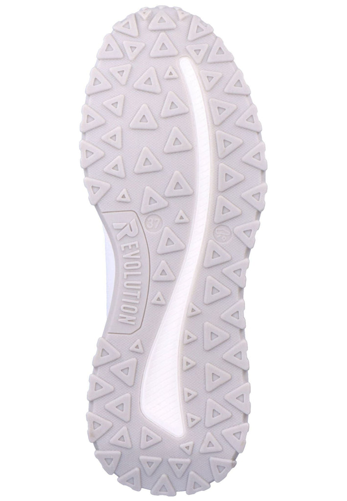 Rieker Sneaker Glattleder Weiß