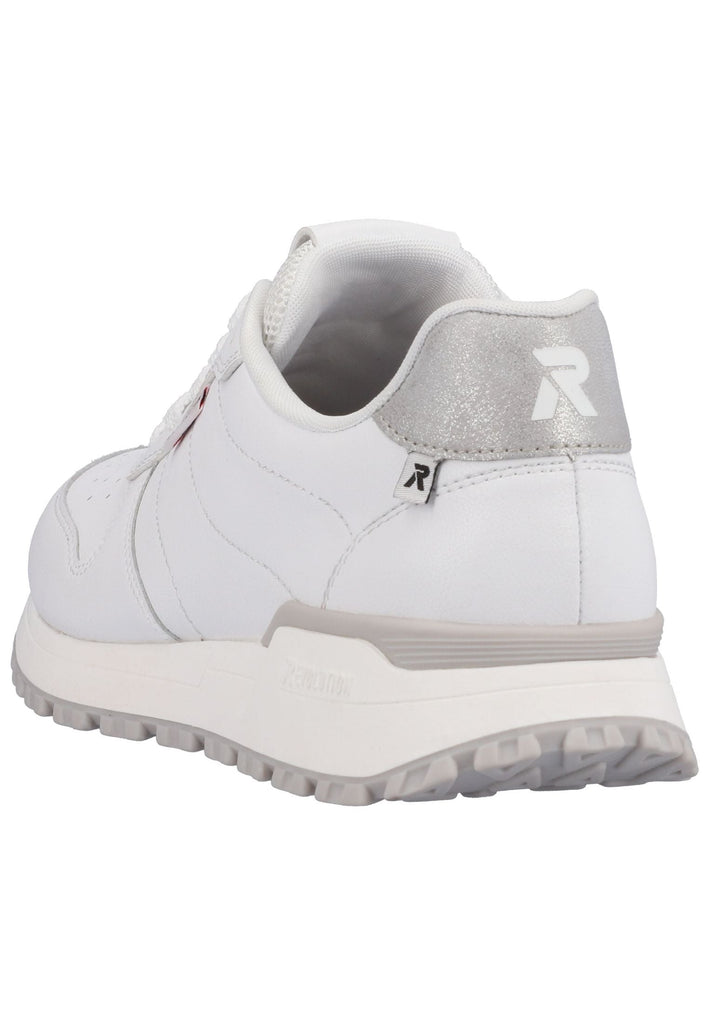 Rieker Sneaker Glattleder Weiß