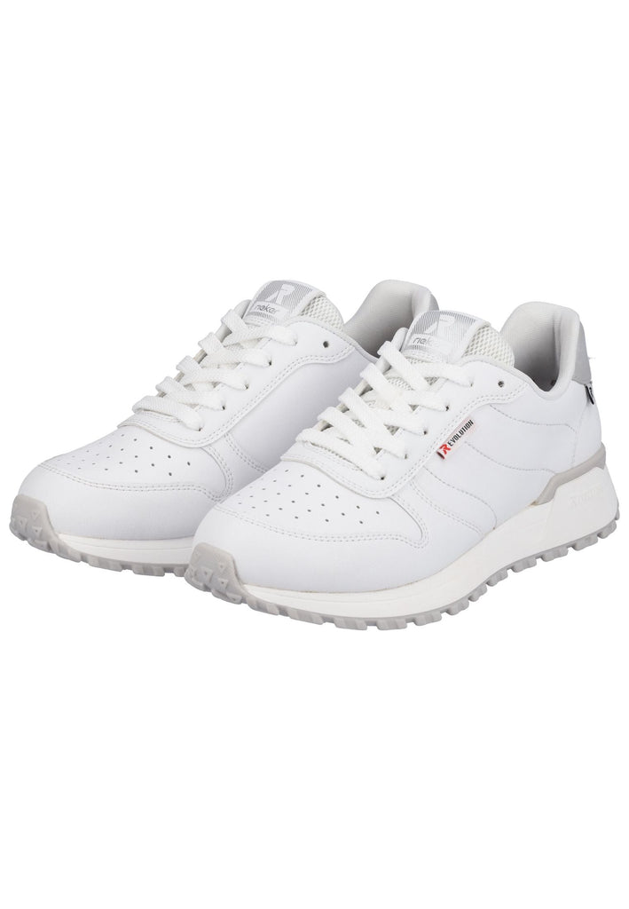 Rieker Sneaker Glattleder Weiß