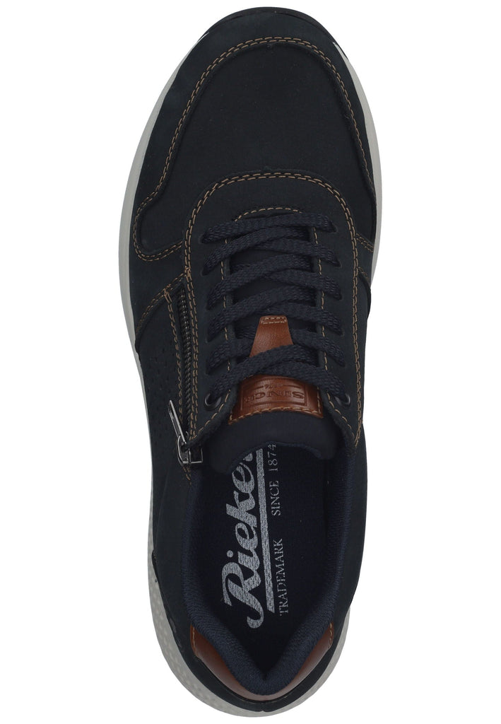 Rieker Sneaker Leder Blau/Braun