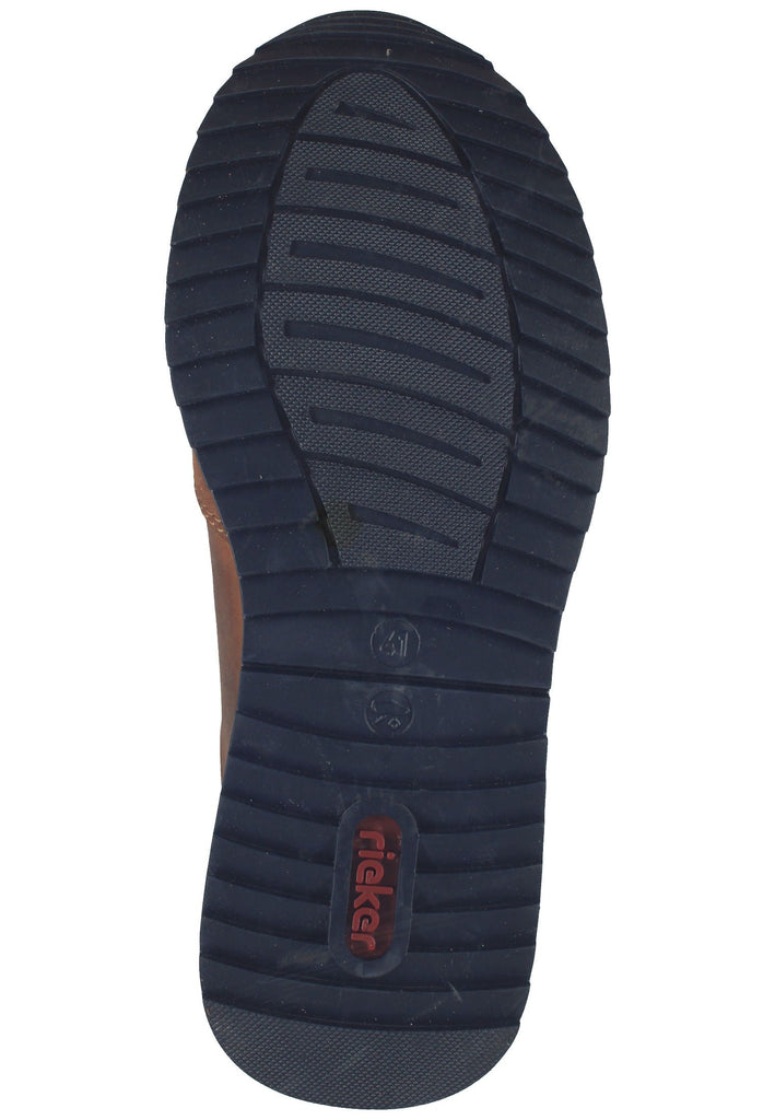 Rieker Sneaker Leder Braun/Blau