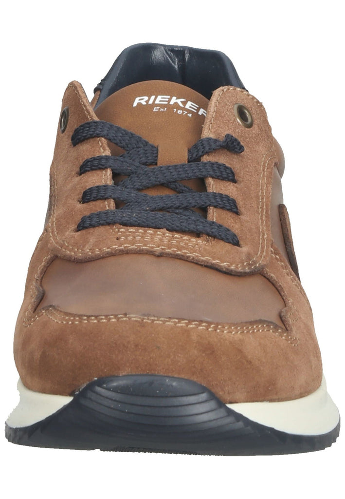 Rieker Sneaker Leder Braun/Blau