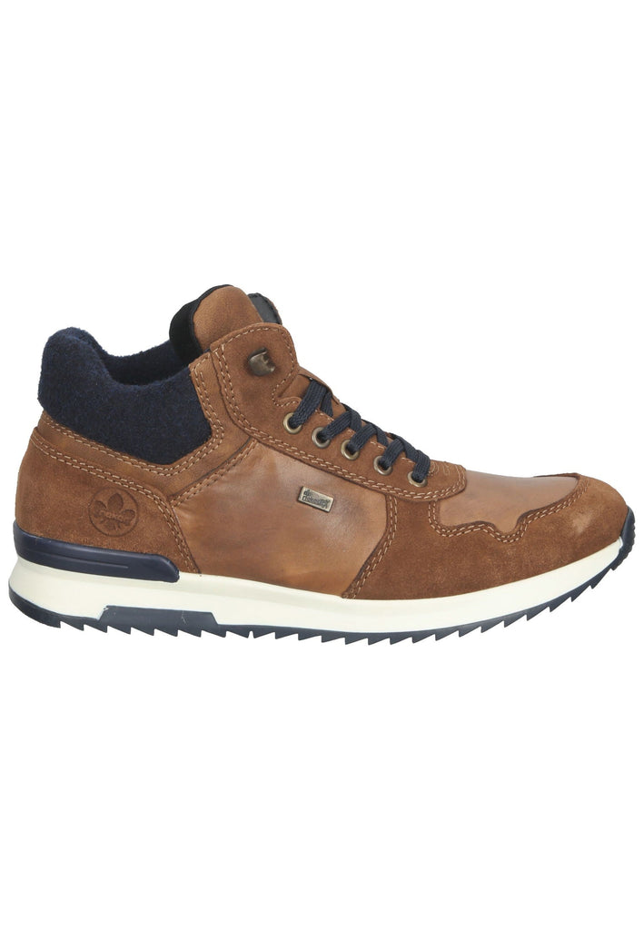 Rieker Sneaker Leder Braun/Blau