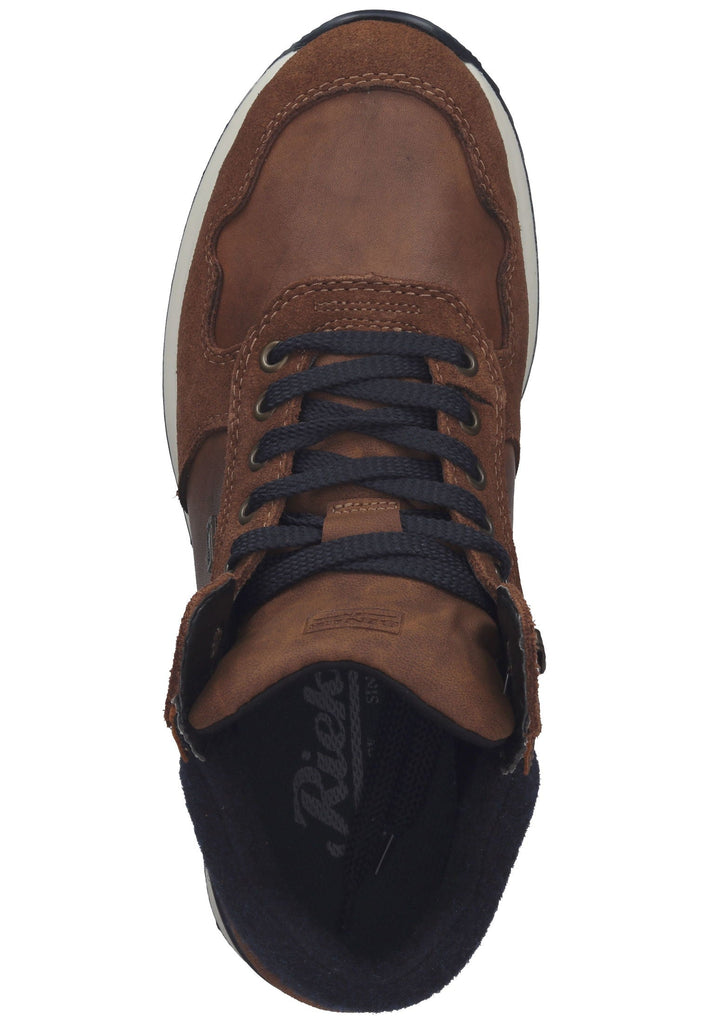 Rieker Sneaker Leder Braun/Blau