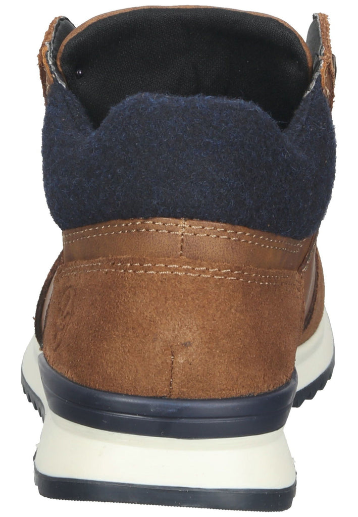 Rieker Sneaker Leder Braun/Blau