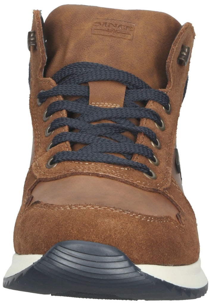 Rieker Sneaker Leder Braun/Blau